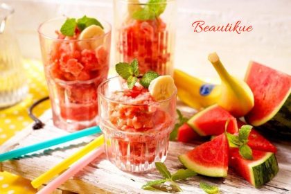 Banana and Watermelon Smoothie