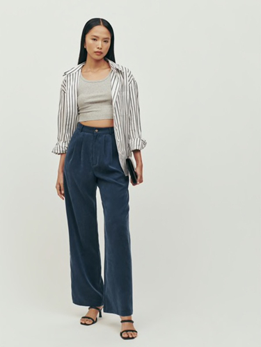 The Mason Pant in Navy