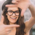 Ways to style clear frameglasses