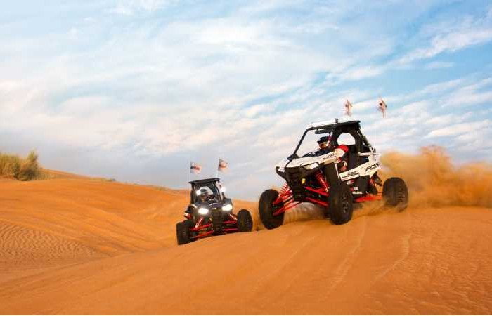 Option(s) for the dune buggy in Dubai in the evening