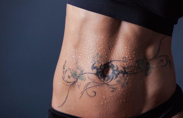 6. Before you get a stomach tattoo