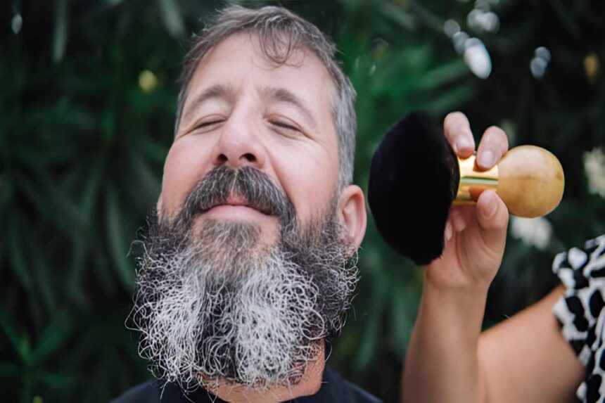 Brush-On Beard Color