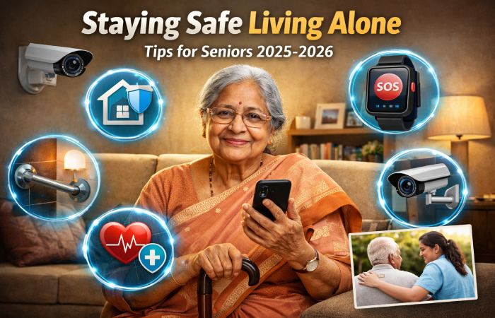 ways seniors can stay safe while living alone