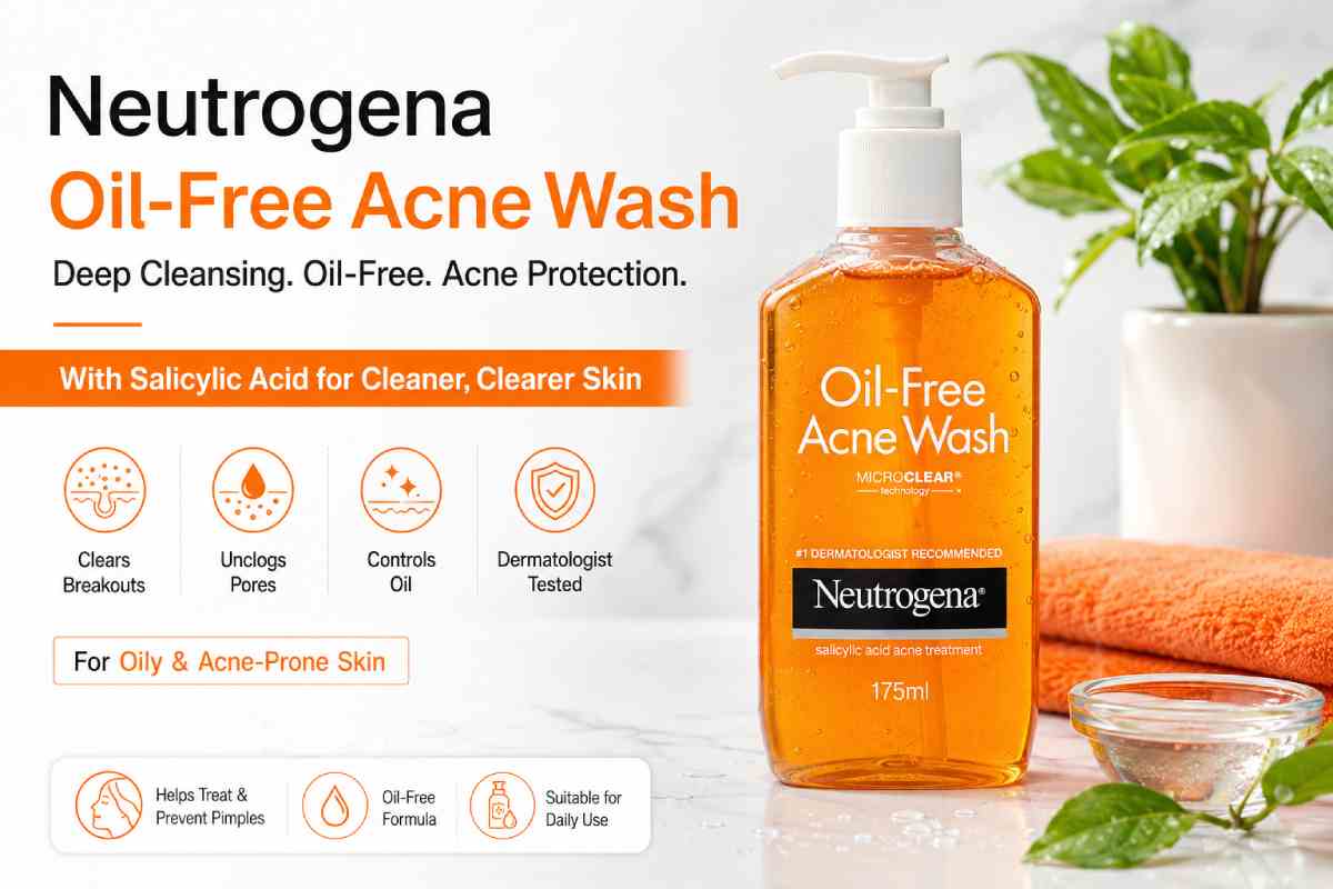 neutrogena oil-free acne wash